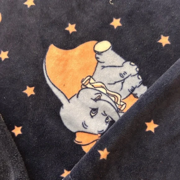 Disney Navy and Orange Dumbo Pajama Set Size S - Picture 7 of 9